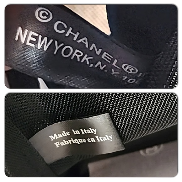 Chanel Paris Black Mesh Tote Bag with Extra Pouch New In Package - Picture 6 of 12